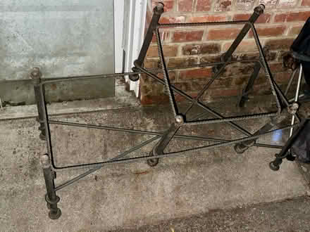 Photo of free Wrought iron table bases (Near West End, Richmond) #1
