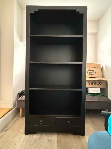 Photo of free Black bookcase (West Chelmsford, CM1) #1