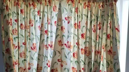 Photo of free window curtains (Gylemuir Road) #1