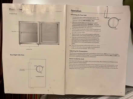 Photo of free Small Table top Freezer (Meppershall) #2