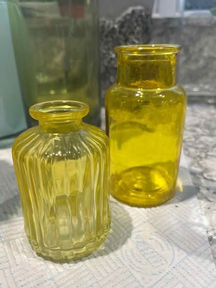 Photo of free Selection of four pretty bottles for flowers. (Wokingham RG40) #3