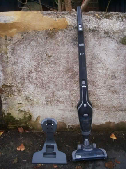 Photo of free Black and Decker dust buster two part cordless vacuum (Lewes BN7) #1