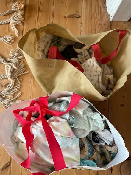 Photo of free Assorted Baby Clothes - 2 bags (N16 / Dalston - Stokey) #1