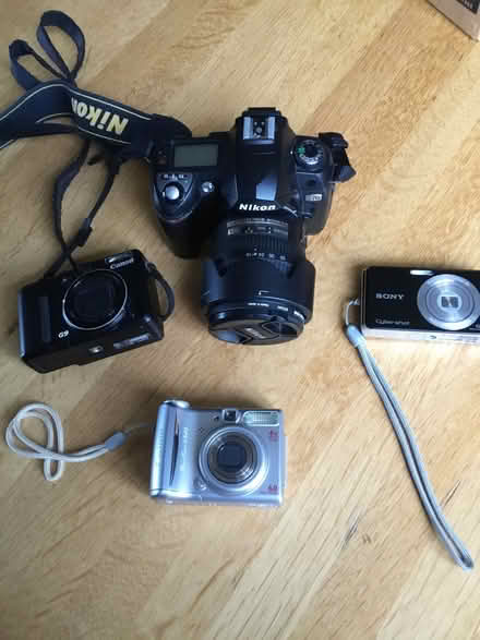 Photo of free 4 x old school cameras (Cudham TN14) #1