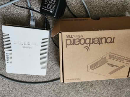 Photo of free Routerboard and cables (Stainton CA11) #1
