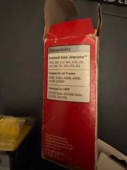 Photo of free Lexmark colour jet printer ink 15M0120 genuine (Kelvedon CO5) #2