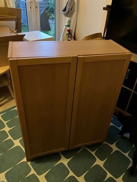 Photo of free IKEA Billy bookcase with doors (Seaside BN22) #1