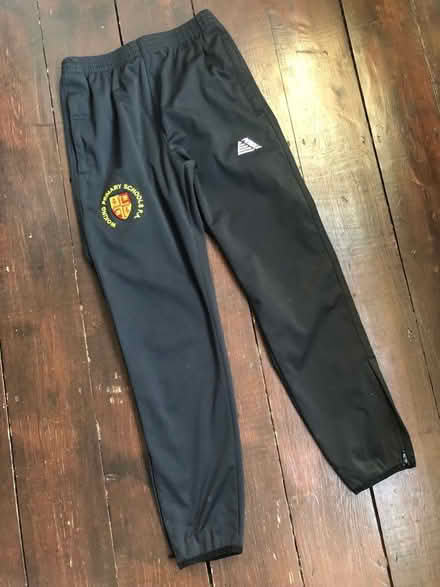 Photo of free Woking Primary school PE track bottoms (Horsell GU21) #1