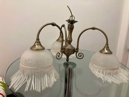 Photo of free Matching ceiling light and lamp (Blundellsands L23) #1