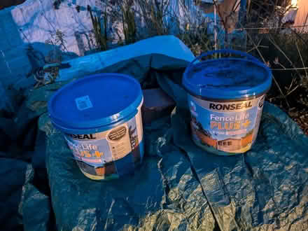 Photo of free Fence / shed paint - unopened (Brockley SE4) #1