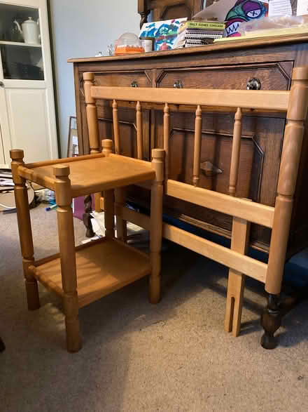 Photo of free Single bed head and matching bedside table (Headington OX3) #1