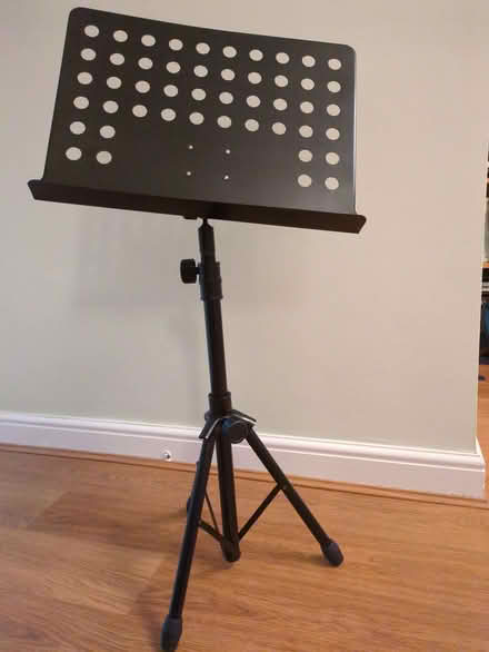 Photo of free Metal Adjustable Music Stand (Sharmans Cross B91) #2