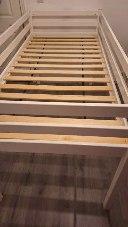 Photo of free White midsleeper bed (Hackney E9) #2