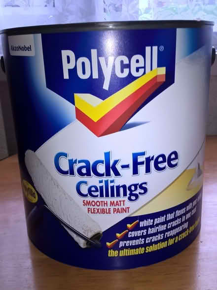 Photo of free crack-free ceiling paint (Clayton West HD8) #1