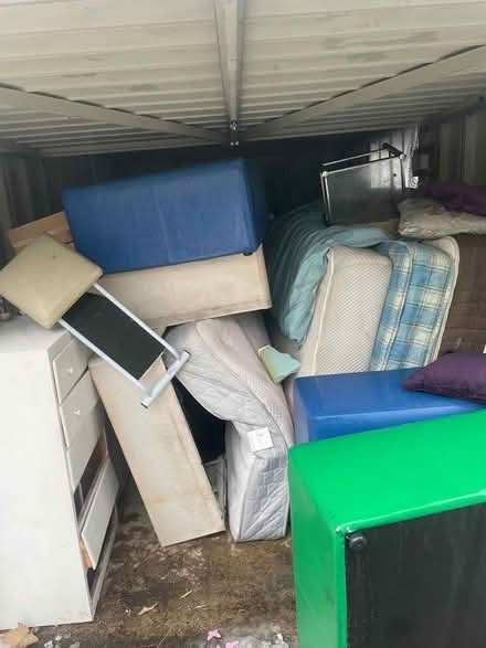 Photo of free Double sized mattress and glass side tables (Horsforth LS18) #1