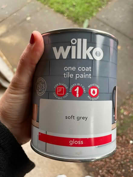Photo of free Grey tile paint (Penrith CA11) #1