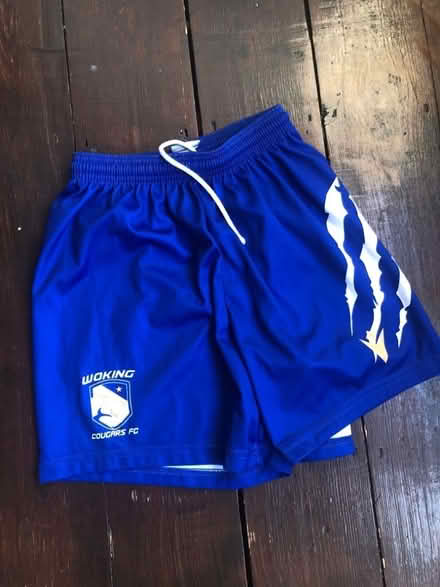Photo of free Woking Cougars FC shorts, size Small (Horsell GU21) #1