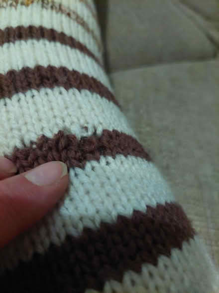 Photo of free Hand-knitted draught excluder (Newark) #4