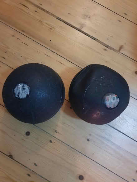 Photo of free 2x Medicine Balls for strength training (Woodseats S8) #1