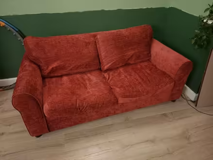 Photo of free Red sofa bed (Chapeltown LS7) #1