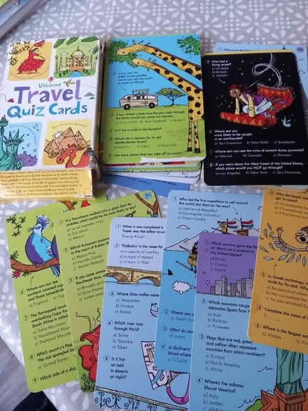 Photo of free Kids' travel quiz cards (Mayford GU22) #2