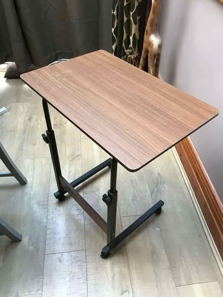 Photo of free Small adjustable table (Wallasey CH45) #1