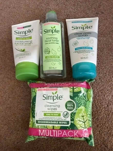 Photo of free Simple face care set (part used) (Widcombe) #1