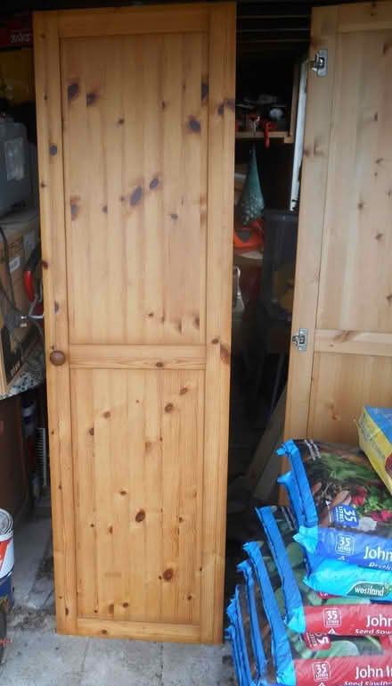 Photo of free Dismantled Ikea pine wardrobe (IP17 1LE) #1