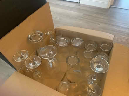 Photo of free Box of Assorted Drinking Glasses (GU52) #1