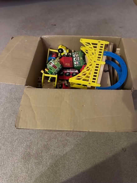 Photo of free Wooden Train Set for toddler (IP6) #1