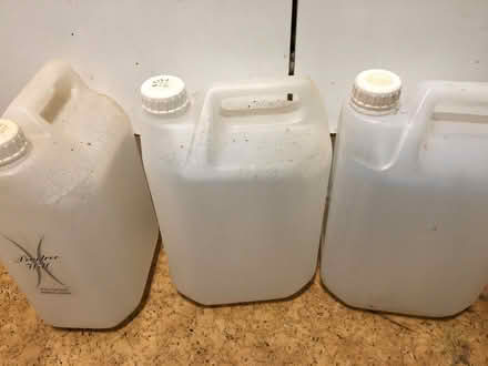 Photo of free Empty 5l bottles (Hartington Road BN2) #1