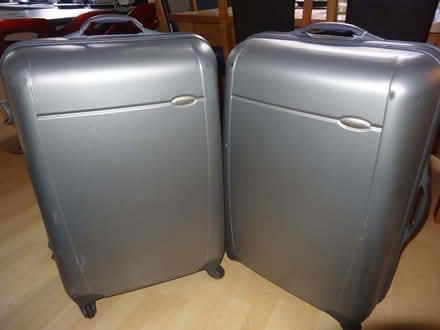 Photo of free 2 x Samsonite Large Grey suitcases (Kedleston Road DE22) #1