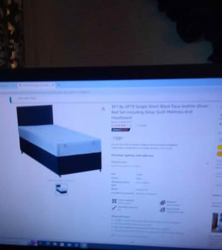 Photo of free single bed (newton le willows) #1