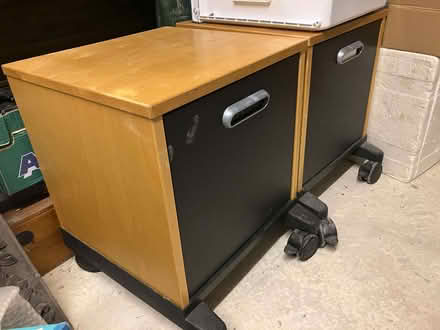 Photo of free Two small filing cabinets, used as bedside tables (Westdean BN25) #2