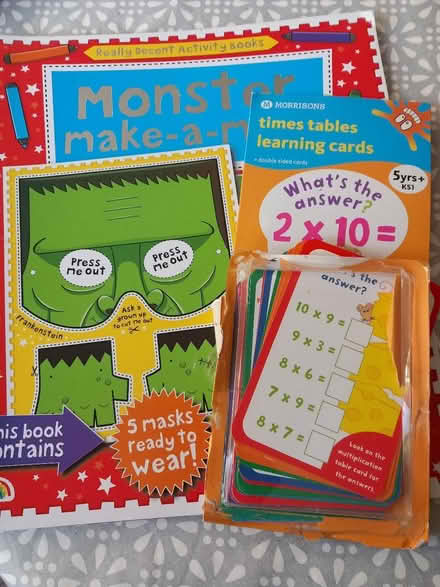 Photo of free Masks and times table cards (Mayford GU22) #1