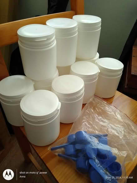 Photo of free Empty plastic containers (MK19) #1