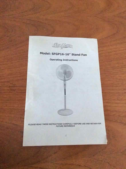 Photo of free Stirflow 16" Stand Fan (Peacehaven BN10) #2