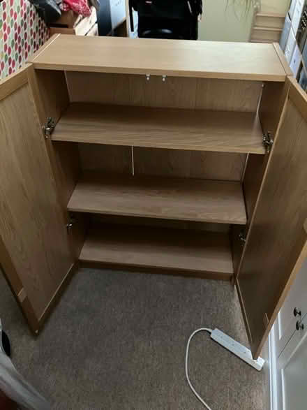 Photo of free IKEA Billy bookcase with doors (Seaside BN22) #2