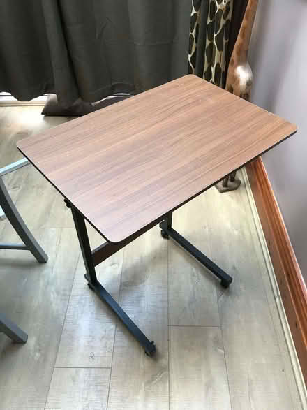 Photo of free Small adjustable table (Wallasey CH45) #2