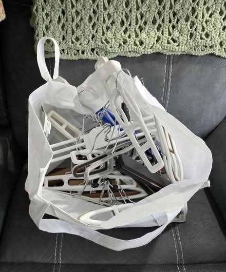 Photo of free Bag of pants hangers (Block by Lombard pool) #1