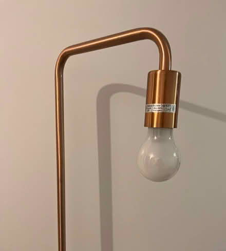 Photo of free Copper metal floor lamp (Bromley BR2) #1