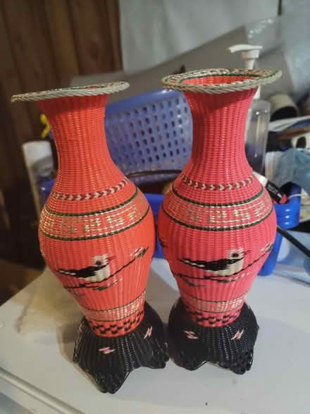 Photo of free Two pink vases (Downsview Park) #1