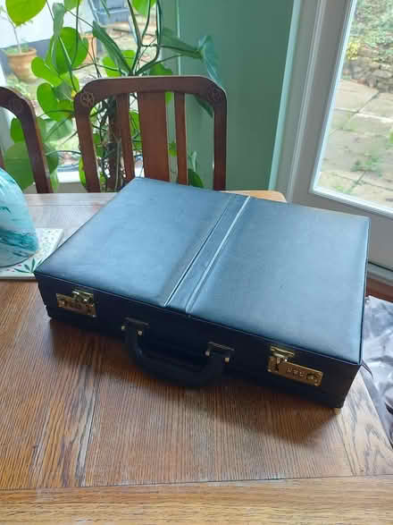Photo of free Black briefcase (Crystal Palace, SE19) #2
