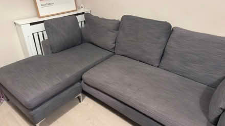 Photo of free Grey Left Hand L-Shape Sofa (London, NW10) #1