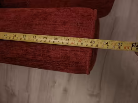 Photo of free Red sofa bed (Chapeltown LS7) #2