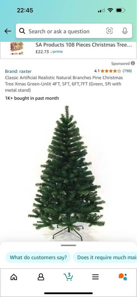 Photo of Christmas tree (Stranmillis belfast) #1