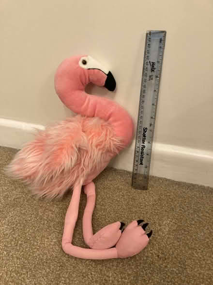 Photo of free Cuddly toy flamingo (Downend BS16) #1