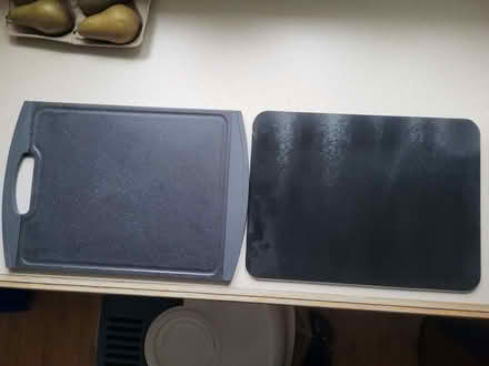Photo of free Glass and plastic chopping boards (West Bletchley MK3) #1