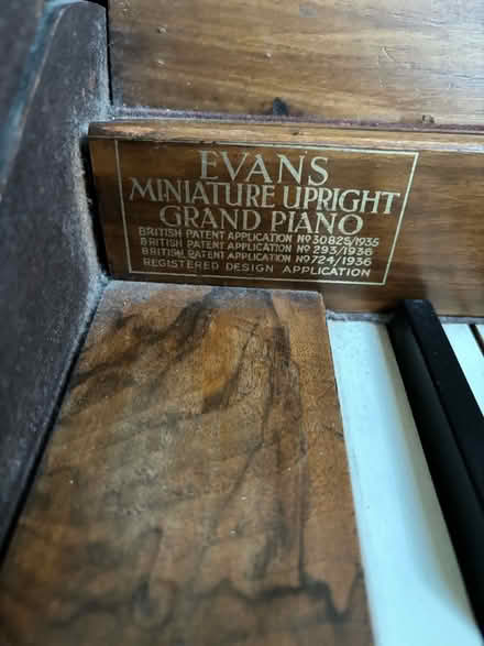 Photo of free Walnut upright piano (Park street, AL2) #2