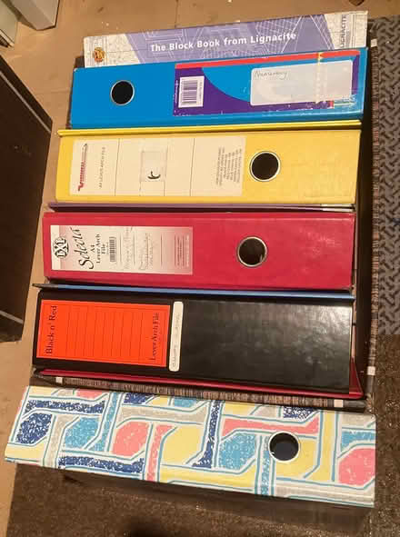 Photo of free Large ring binder/ files (High Barnet) #1